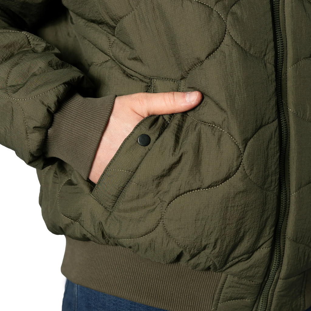 Woobie Bomber Jacket Olive