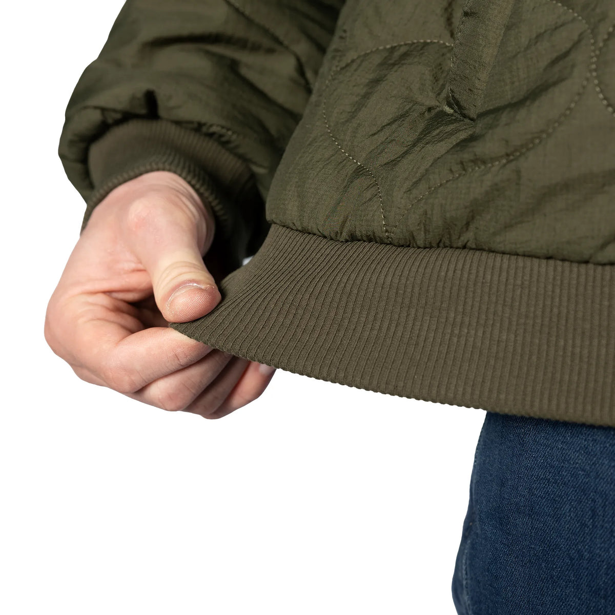 Woobie Bomber Jacket Olive