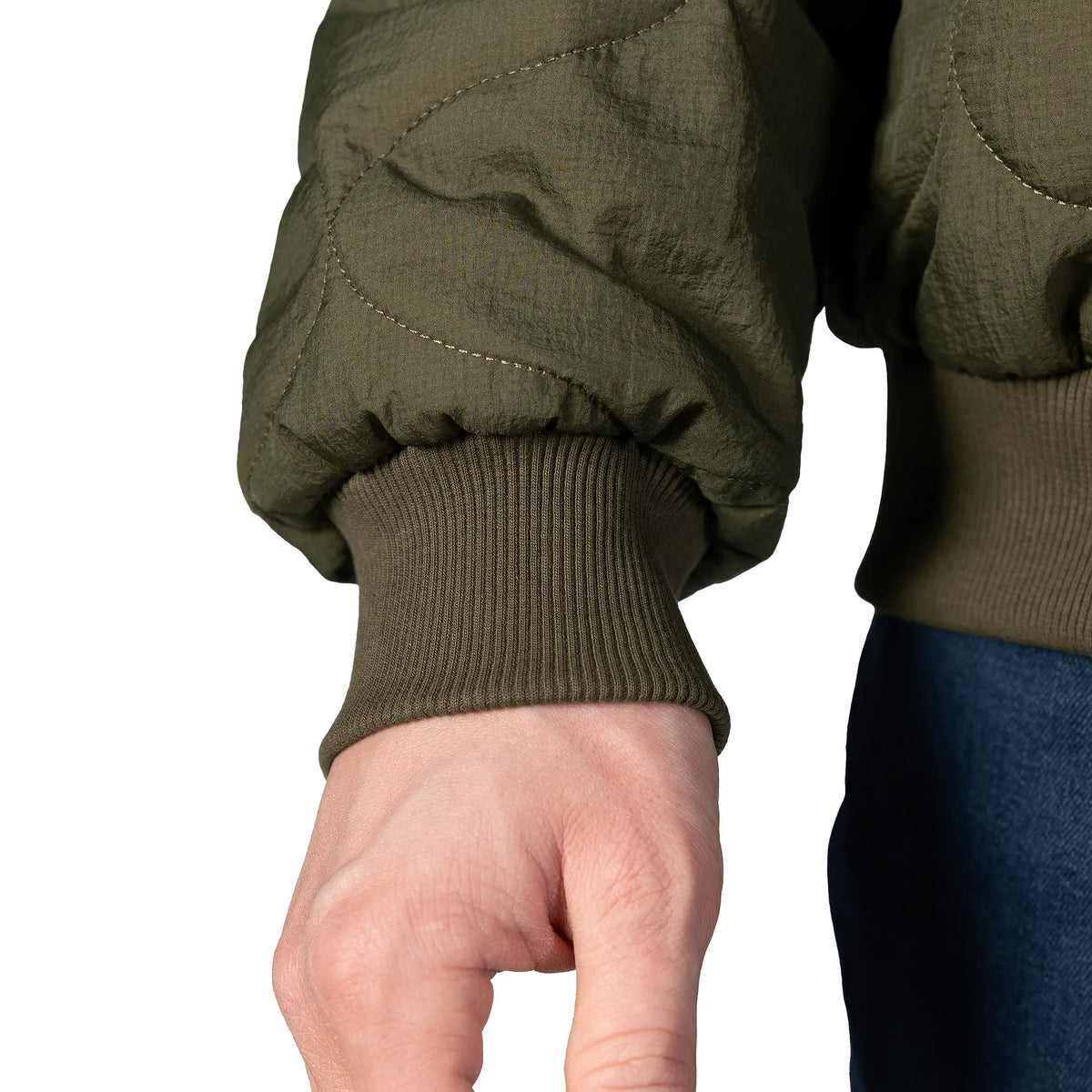 Woobie Bomber Jacket Olive