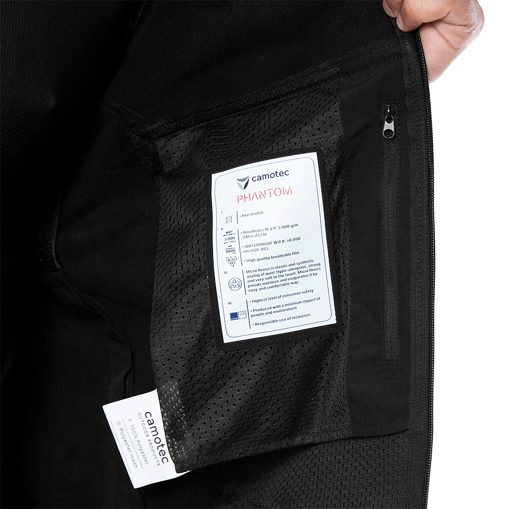 Phantom System Black Jacket