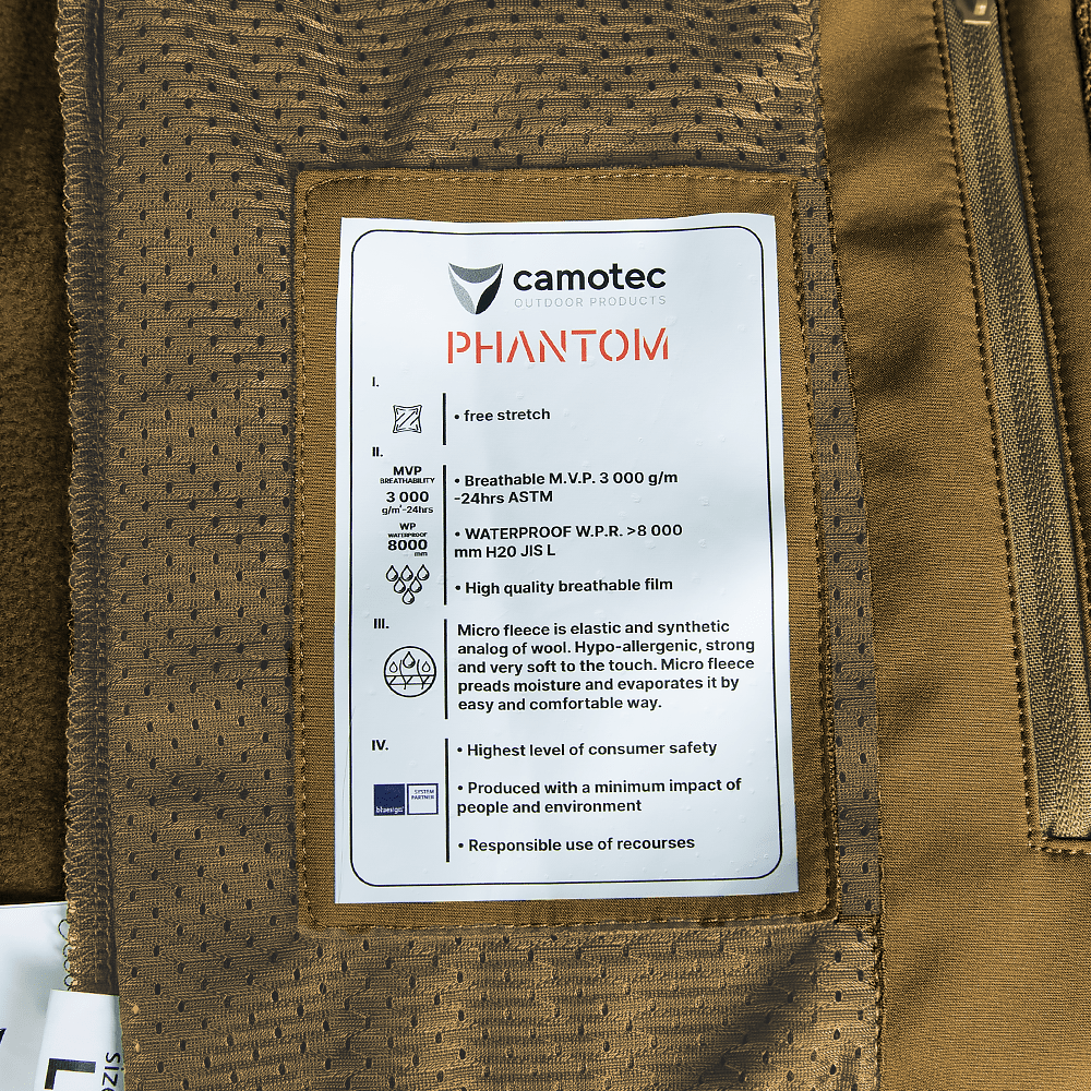Phantom System Coyote Jacket