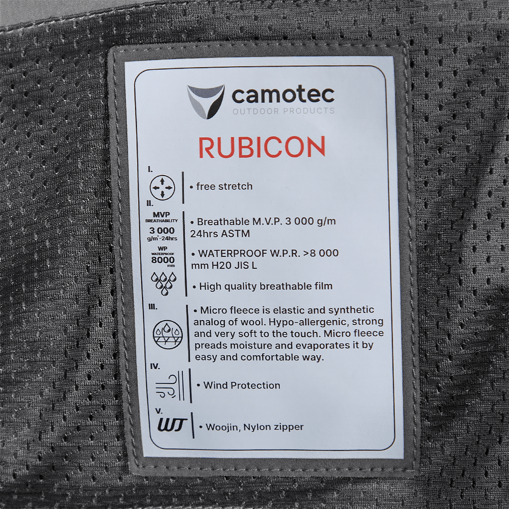 Rubicon SoftShell Graphite Jacket