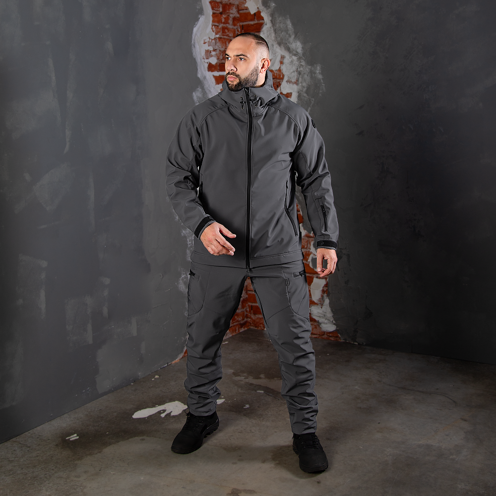 Rubicon SoftShell Graphite Jacket