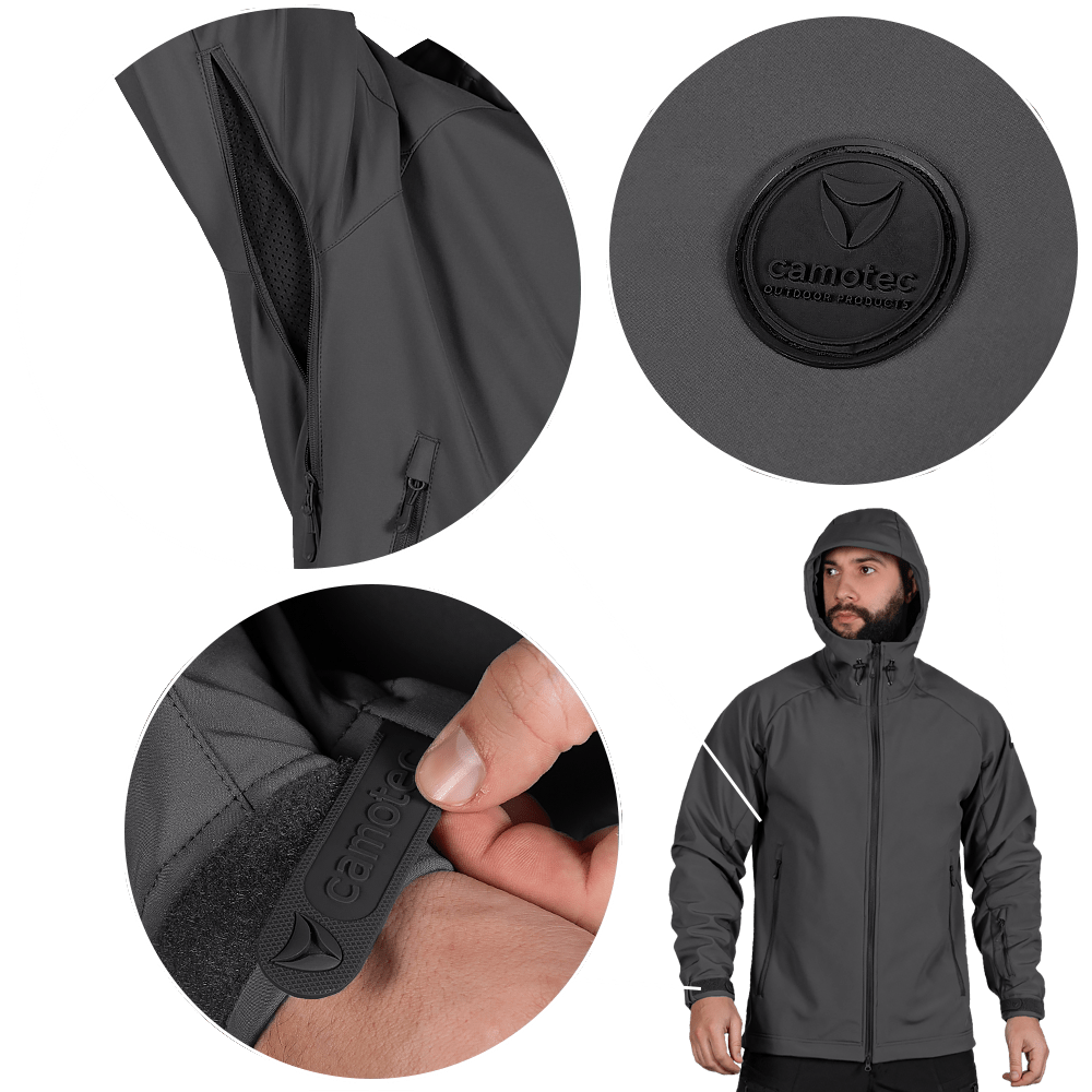 Rubicon SoftShell Graphite Jacket