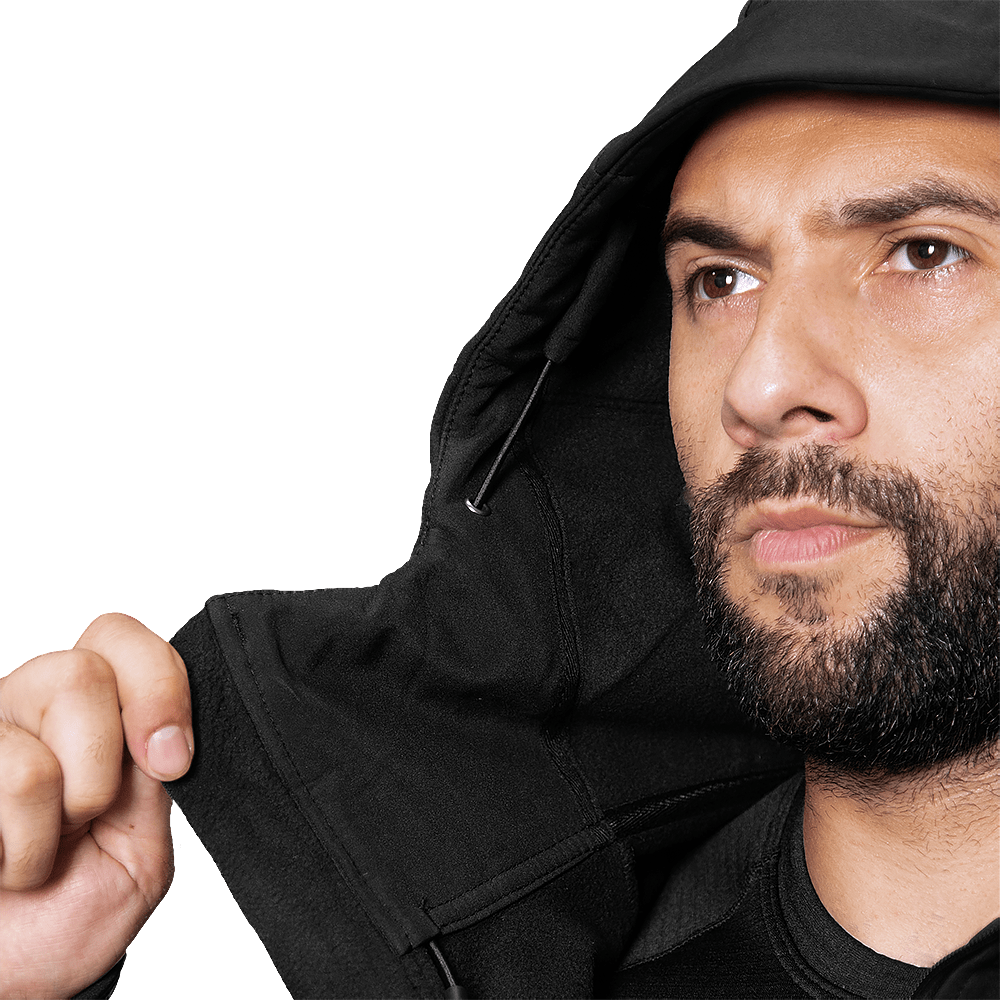 Stalker SoftShell Black Jacket