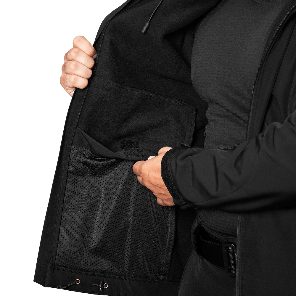 Stalker SoftShell Black Jacket