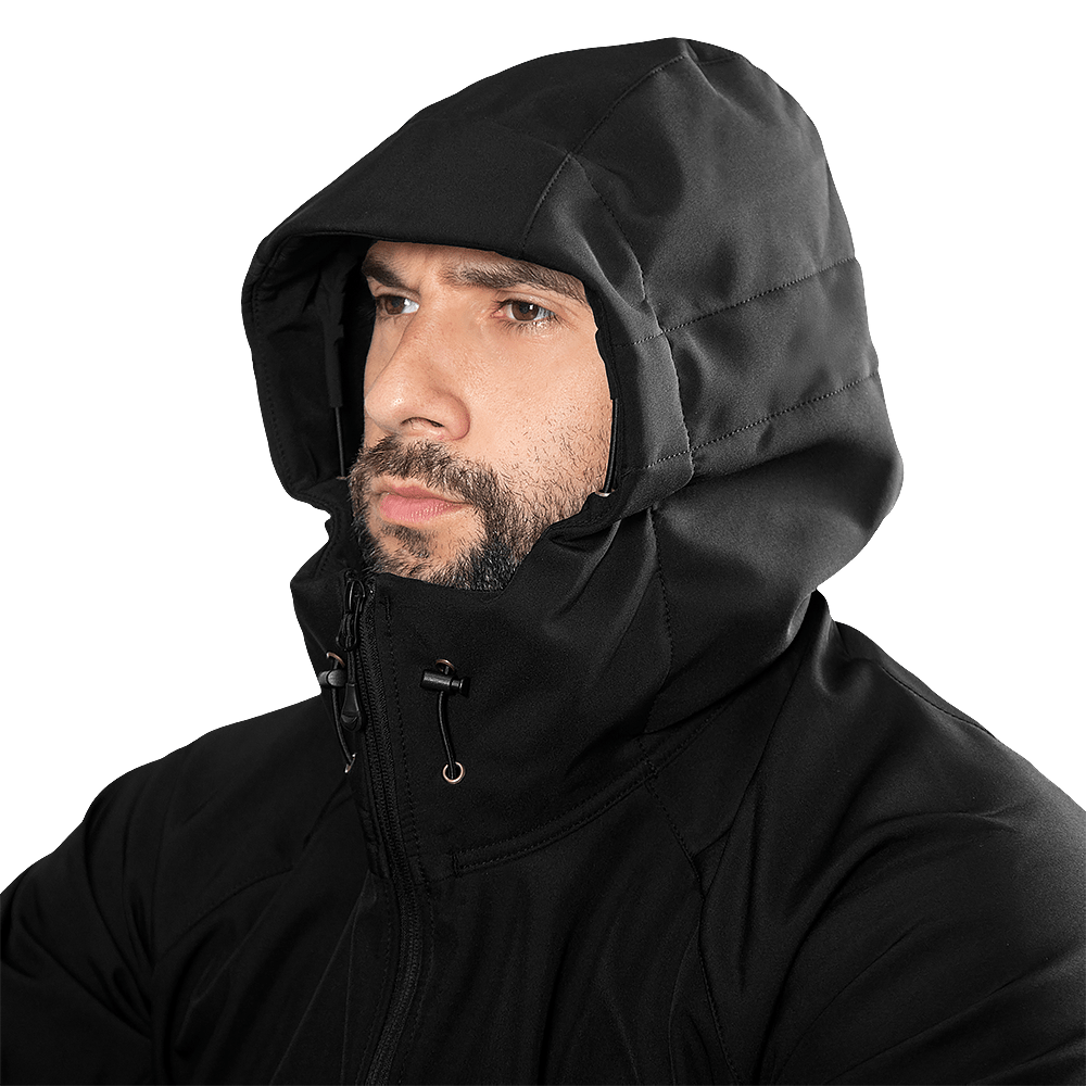 Stalker SoftShell Black Jacket