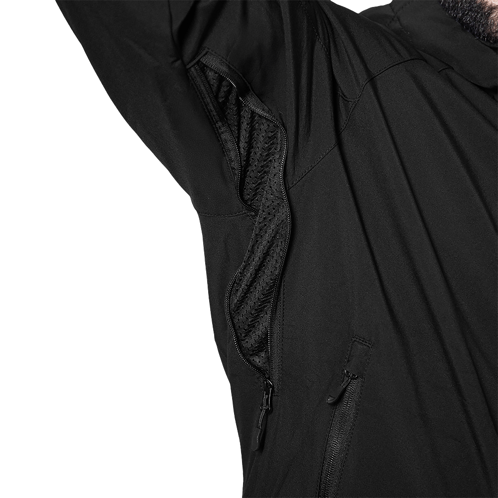 Stalker SoftShell Black Jacket