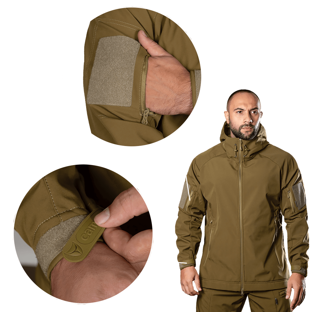 Stalker SoftShell Coyote Jacket