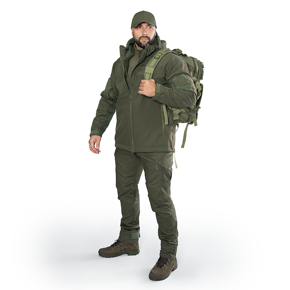 Stalker SoftShell Olive Jacket