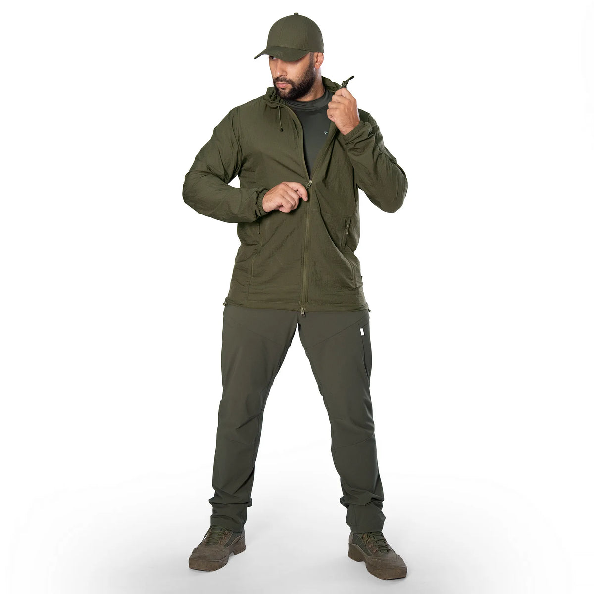WindBlock Ultralight Olive Windbreaker