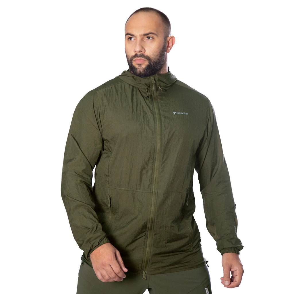 WindBlock Ultralight Olive Windbreaker