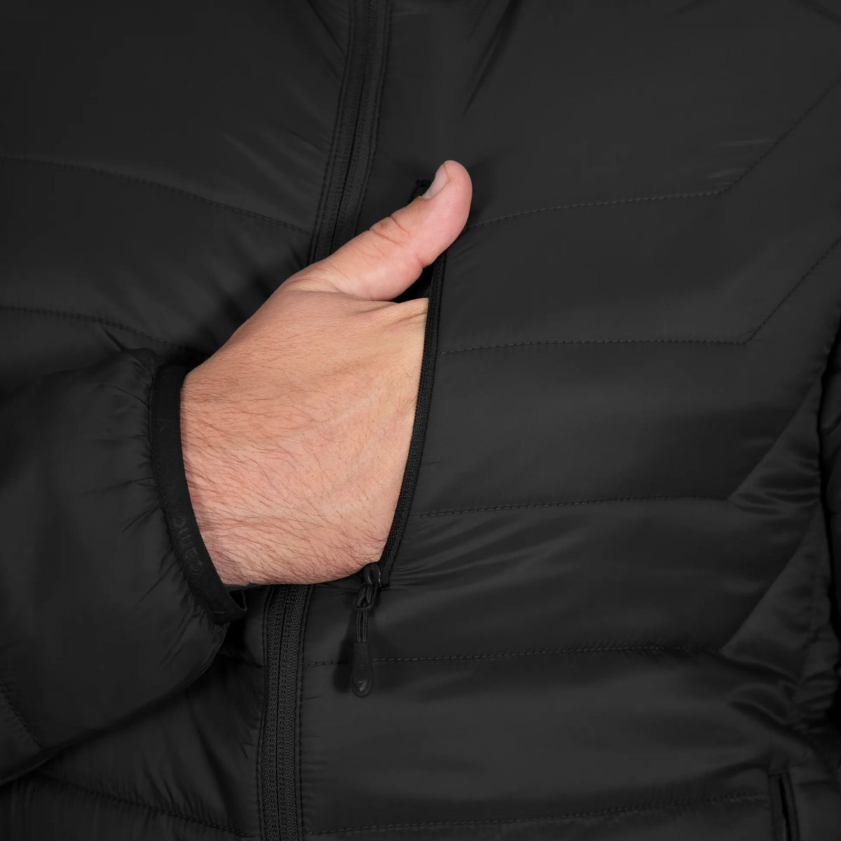Light Storm Hood 2.0 Down Jacket Black