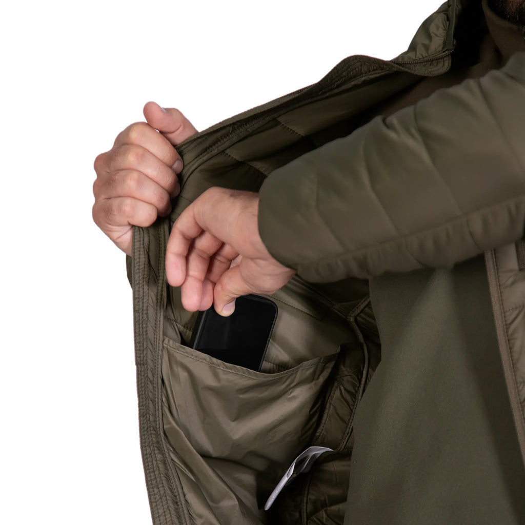 Light Storm Hood 2.0 Down Jacket Olive