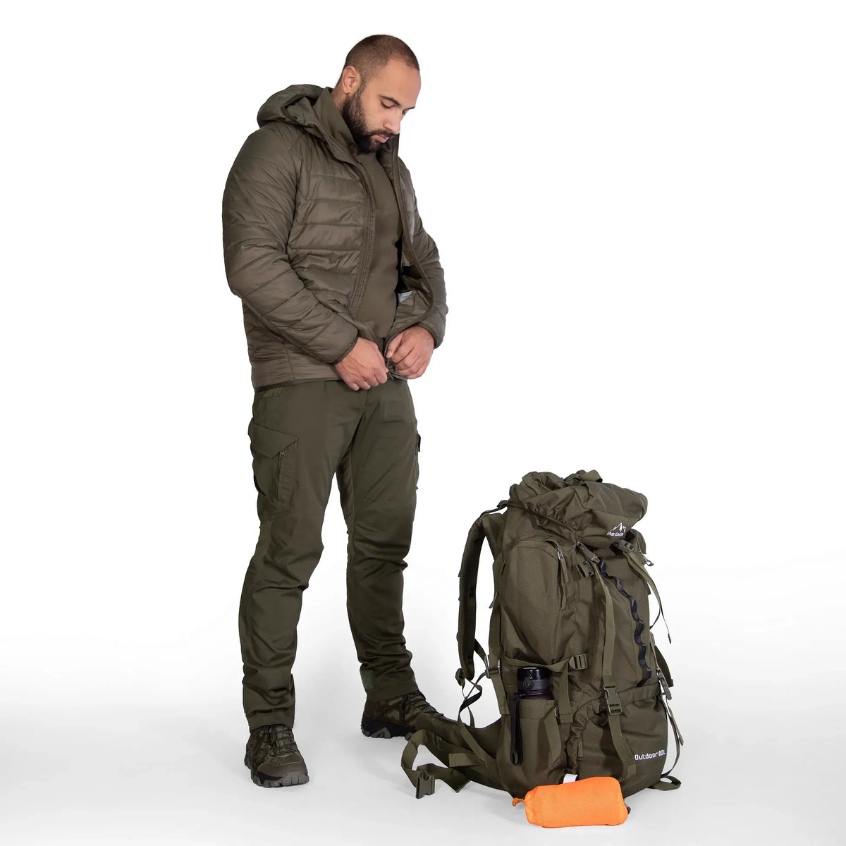 Light Storm Hood 2.0 Down Jacket Olive