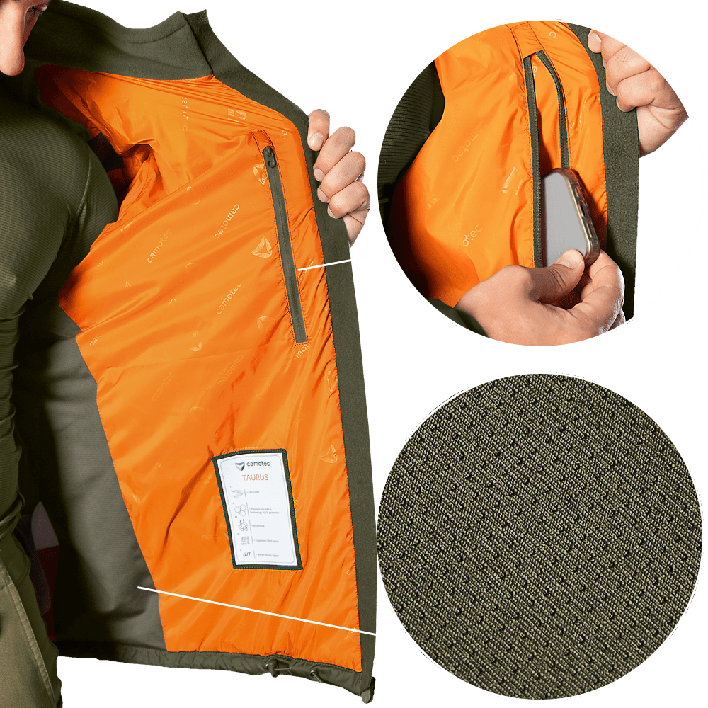 Light Taurus Down Jacket Olive