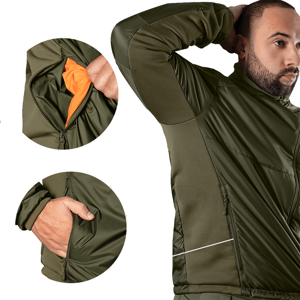 Light Taurus Down Jacket Olive