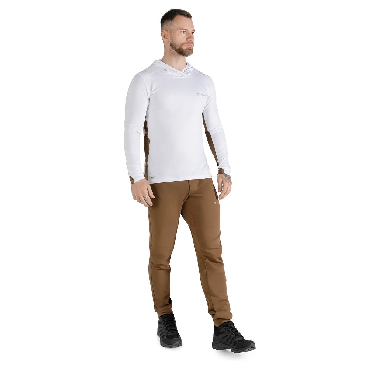 Chiton Air Hood White Longsleeve