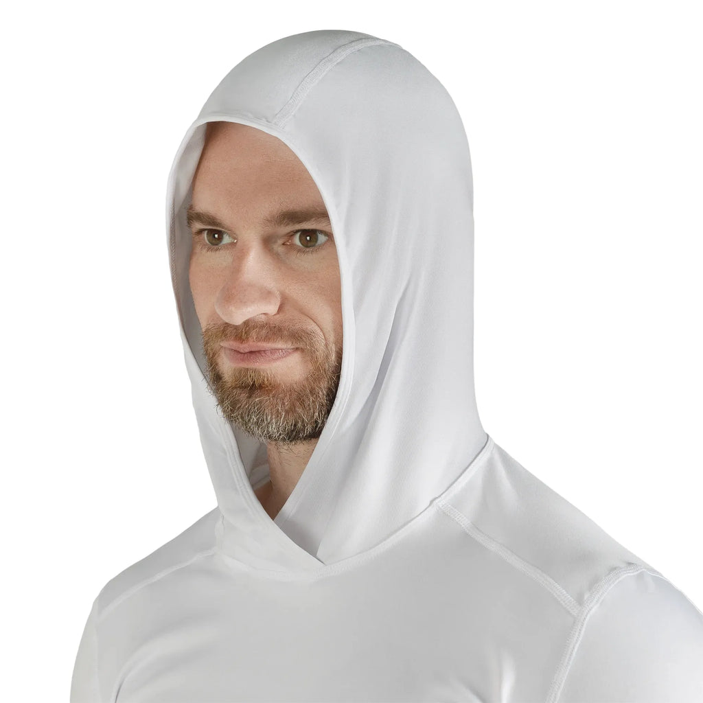 Chiton Air Hood White Longsleeve