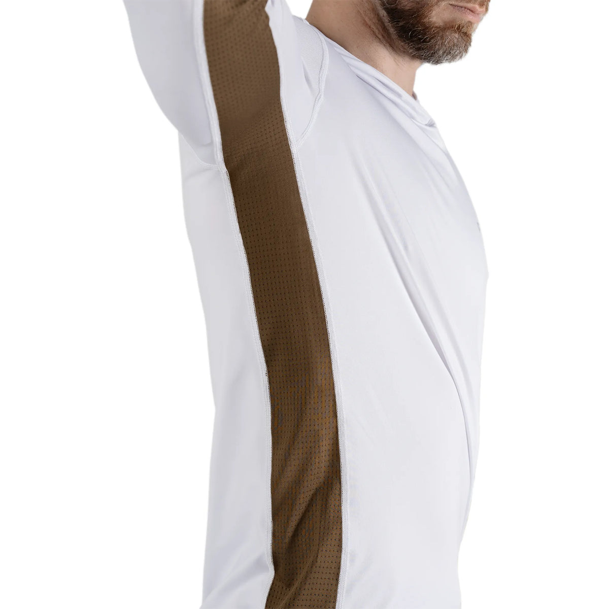 Chiton Air Hood White Longsleeve