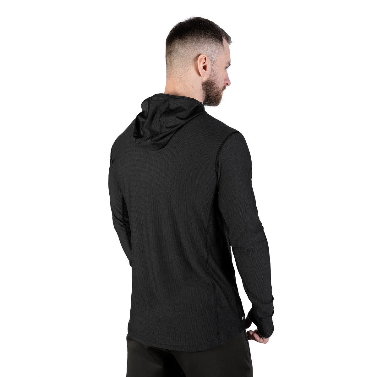 Chiton Hood 2.0 CoolPass Grid 2.0 Longsleeve Black