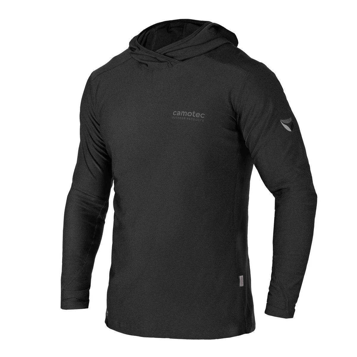 Chiton Hood 2.0 CoolPass Grid 2.0 Longsleeve Black