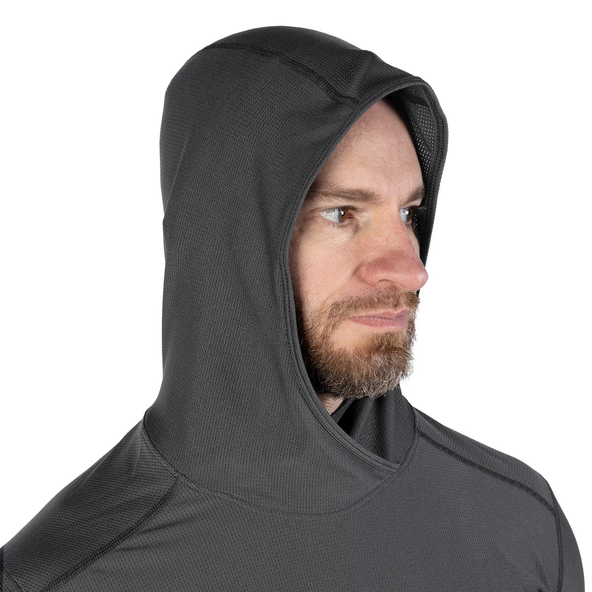 Longsleeve Chiton Hood 2.0 Graphite
