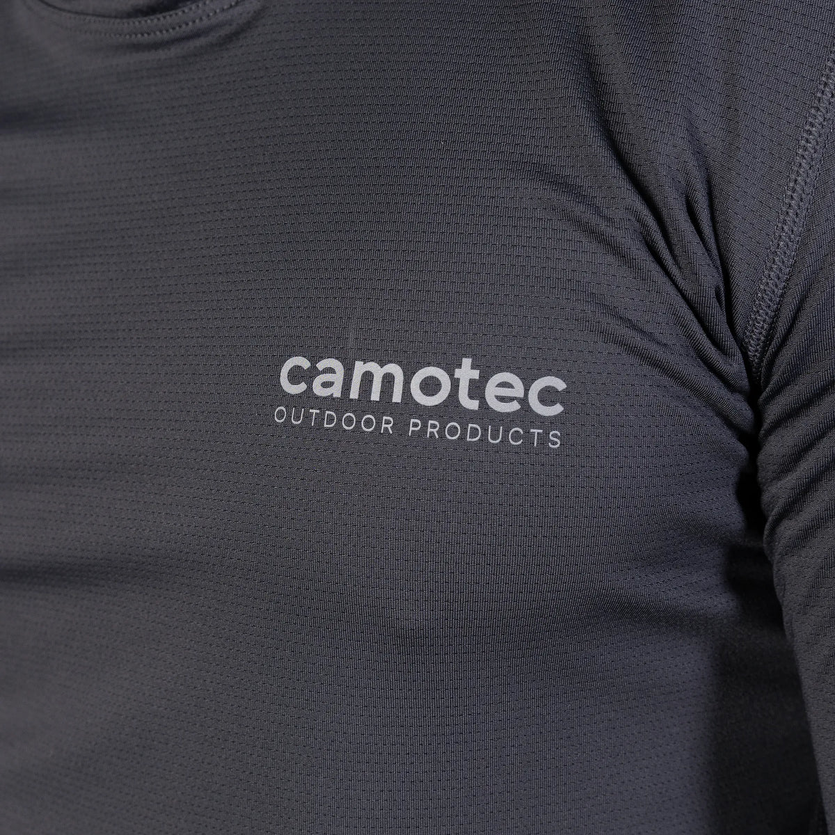 Longsleeve Chiton Hood 2.0 CoolPass ThermoGrid Grey