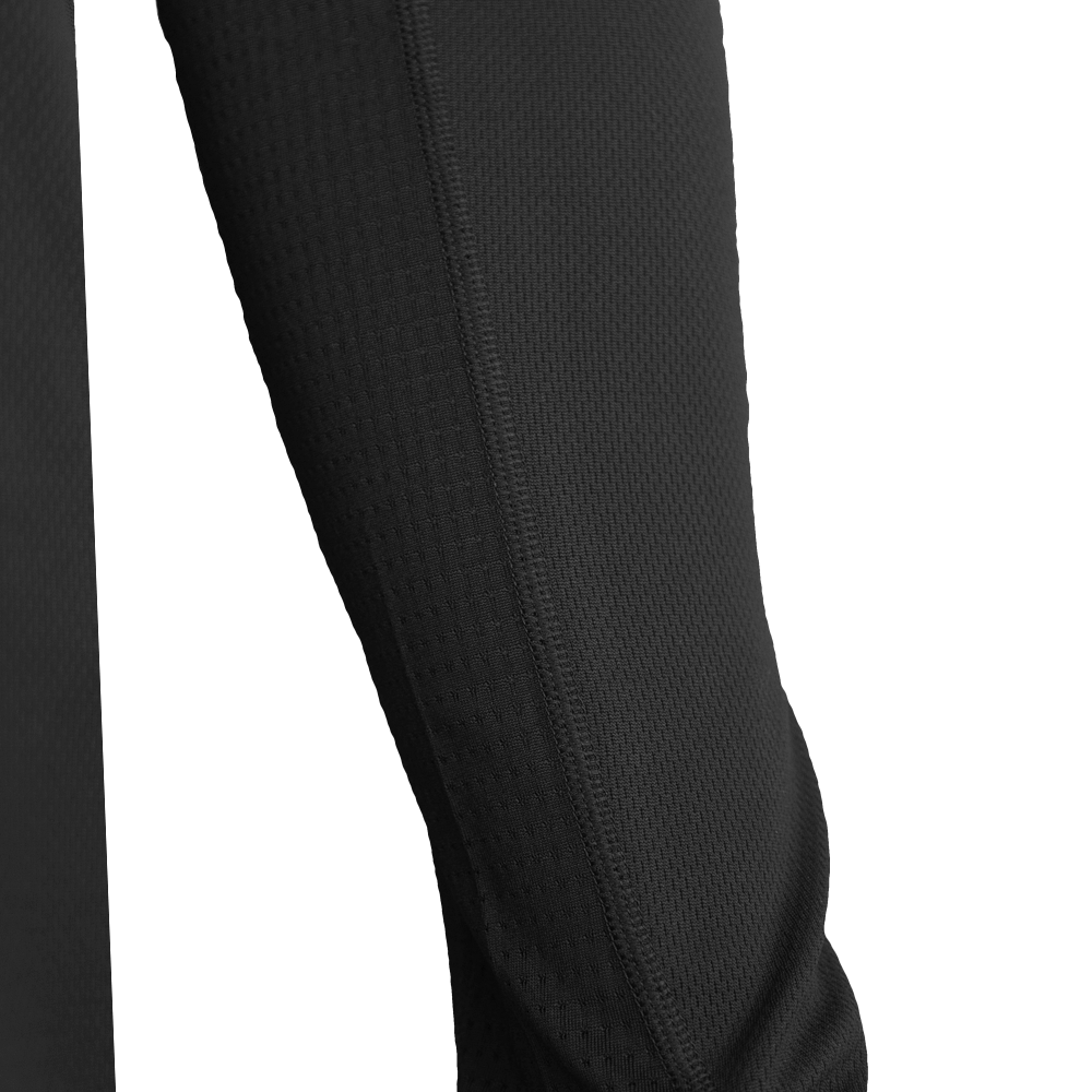 Chiton Air Hood Black Longsleeve