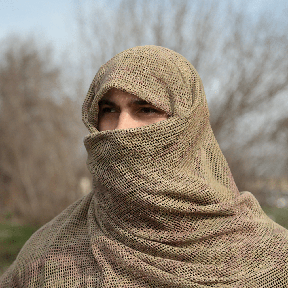 CM SFVS Camouflage Net Scarf MC
