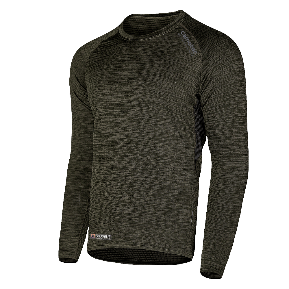 LVL2 Polarheat Quadro Stretch Pro Thermal Underwear Melange Olive