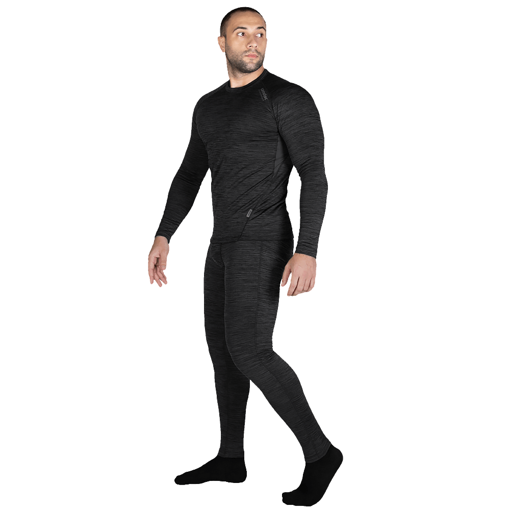LVL2 Polarheat Quadro Stretch Pro Thermal Underwear Melange Gray