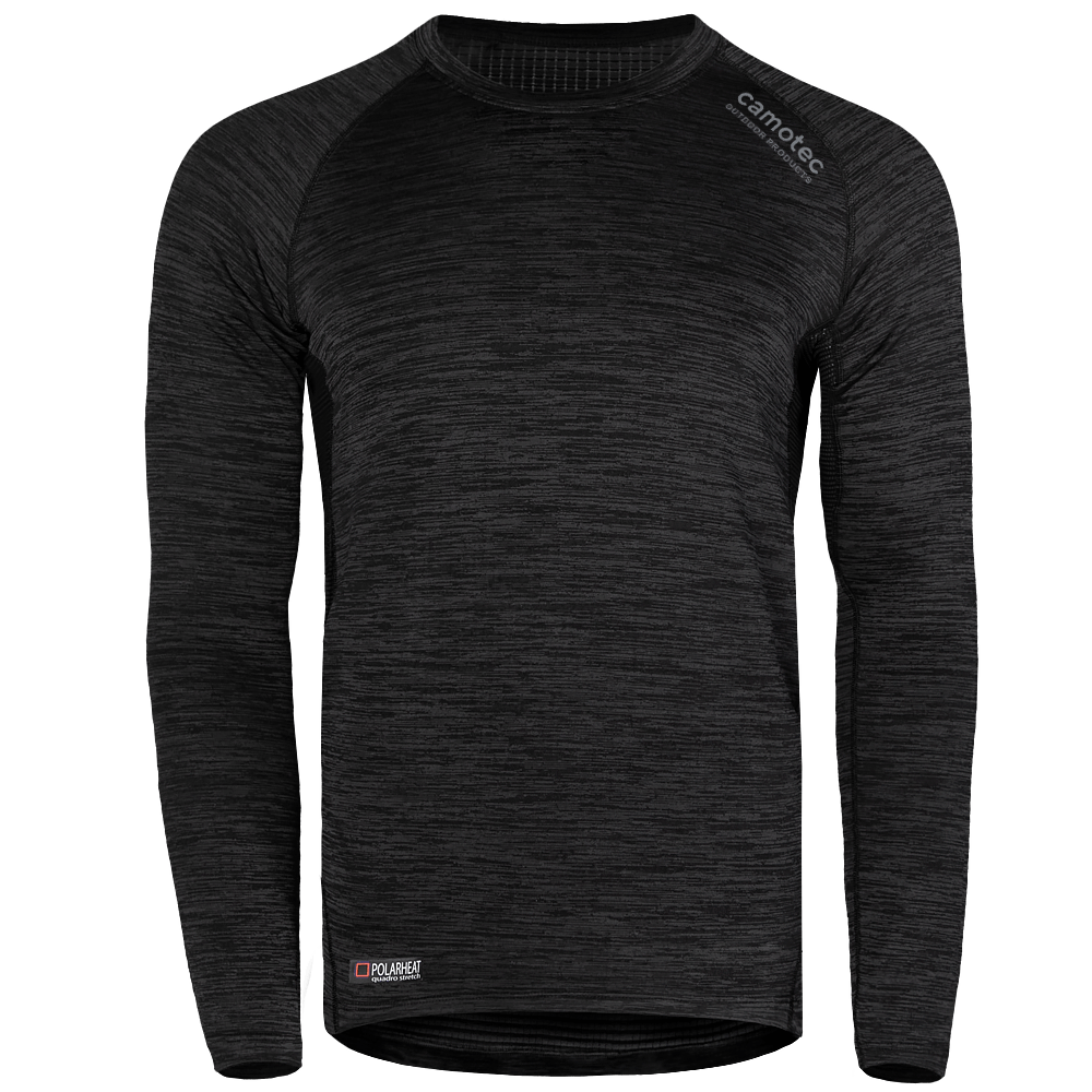 LVL2 Polarheat Quadro Stretch Pro Thermal Underwear Melange Gray