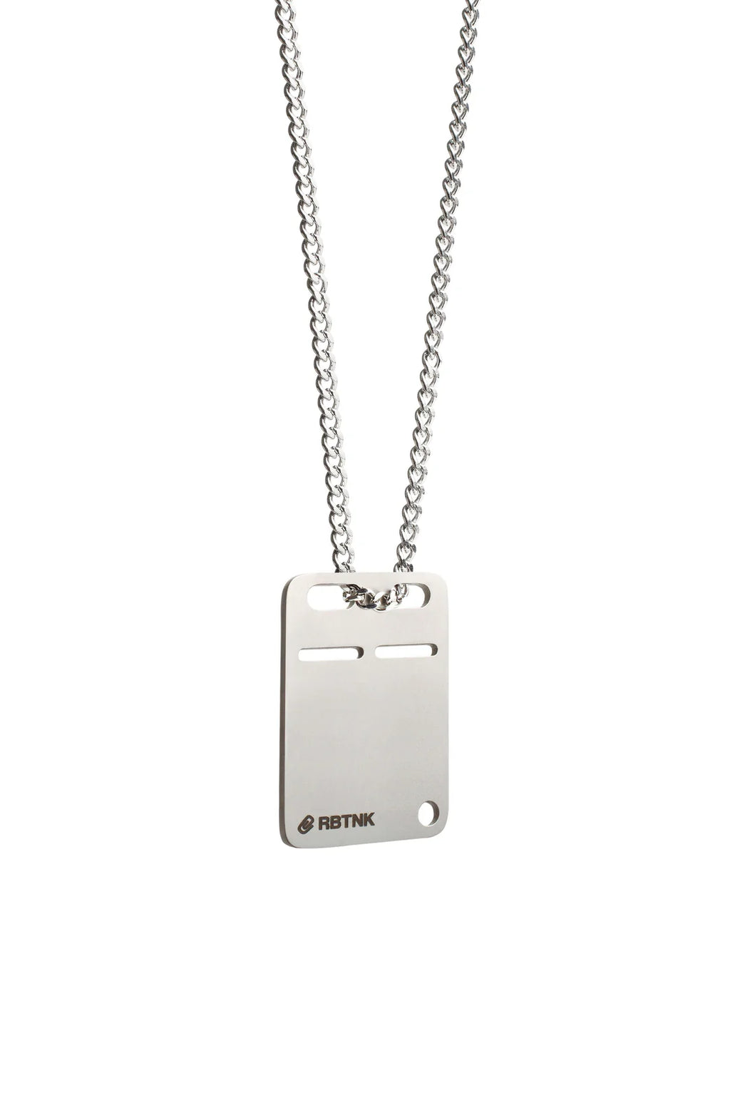 Steel Dog Tag RBTNK "Courage 100%"
