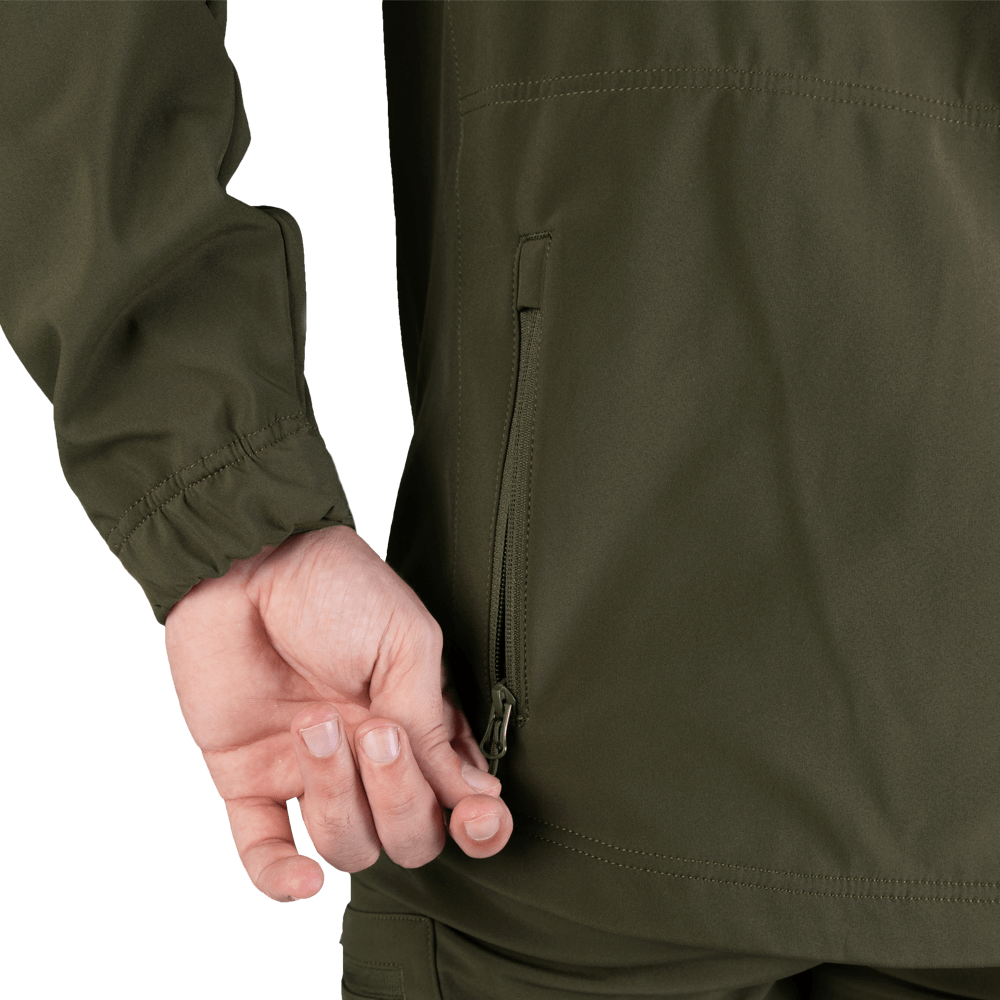 Cyclone SoftShell Olive Jacket