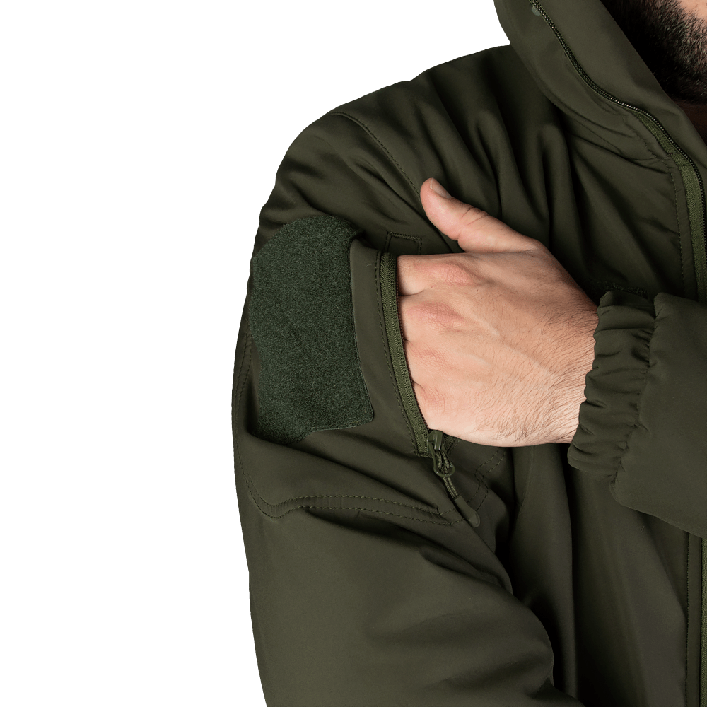 Cyclone SoftShell Olive Jacket