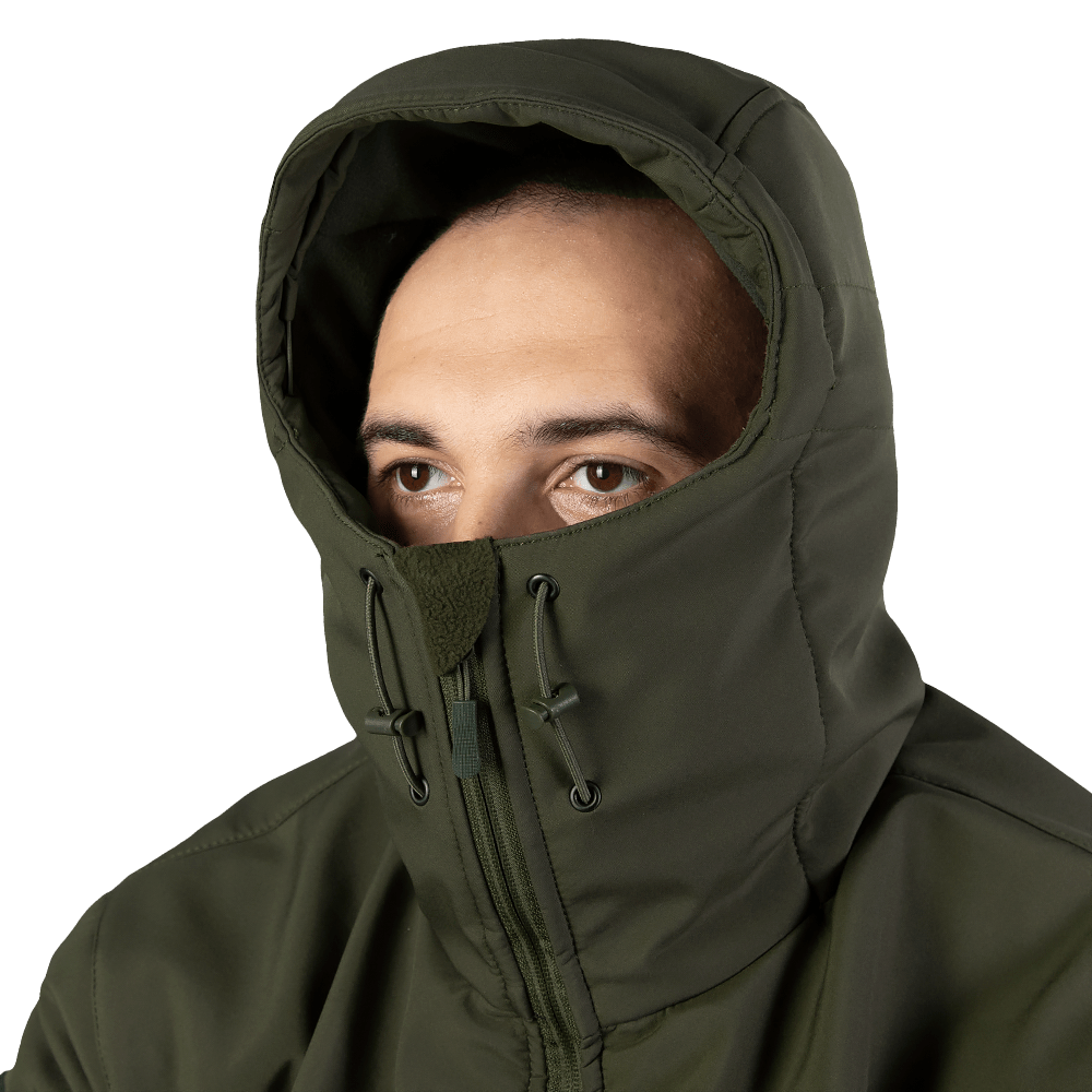 Cyclone SoftShell Olive Jacket