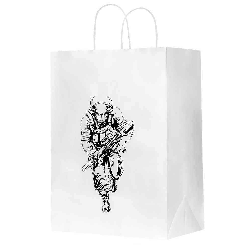 Paper Bag Camotec White