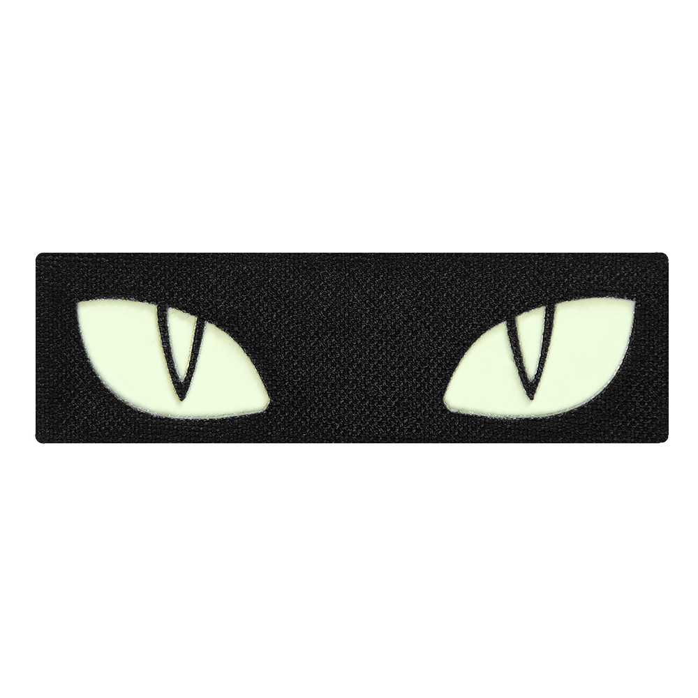 Camotec Cat Eyes Patch (2.5*8) Black/Lumin