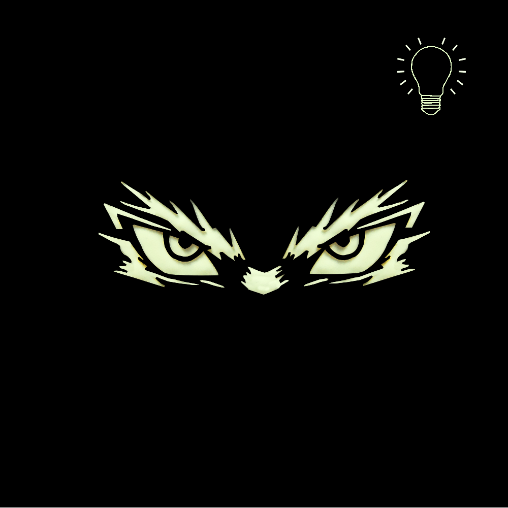 Camotec Owl Eyes Patch (2.5*8) MC/Lumin