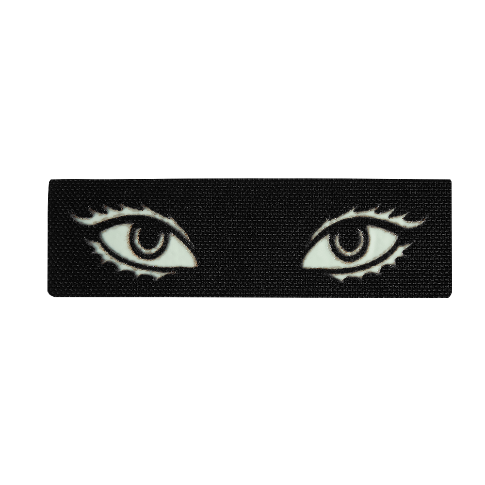 Camotec Eyes with Eyelashes Patch (2.5*8) Black/Lumin
