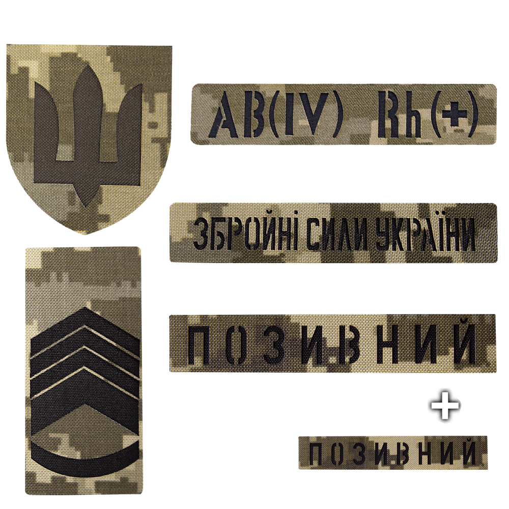 Camotec Pixel Patch Set