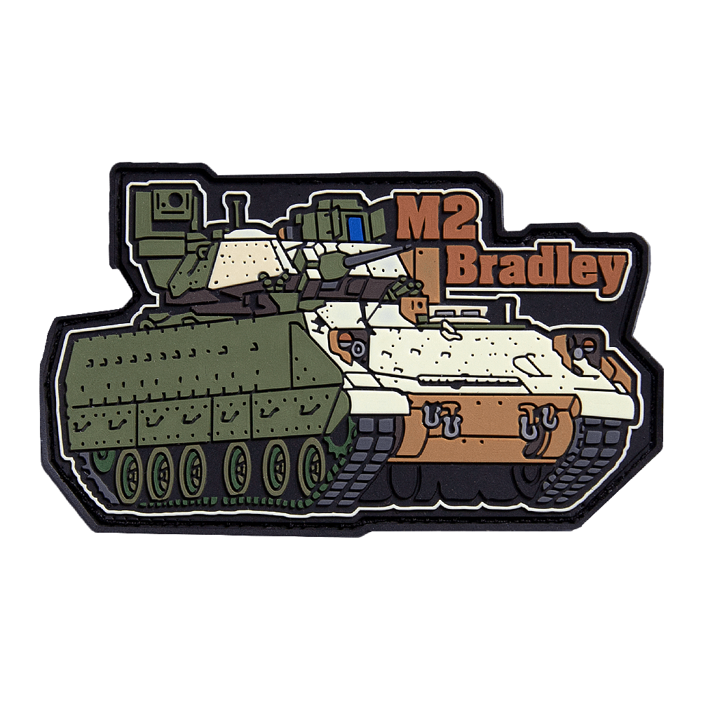 PVC Patch Bradley Black