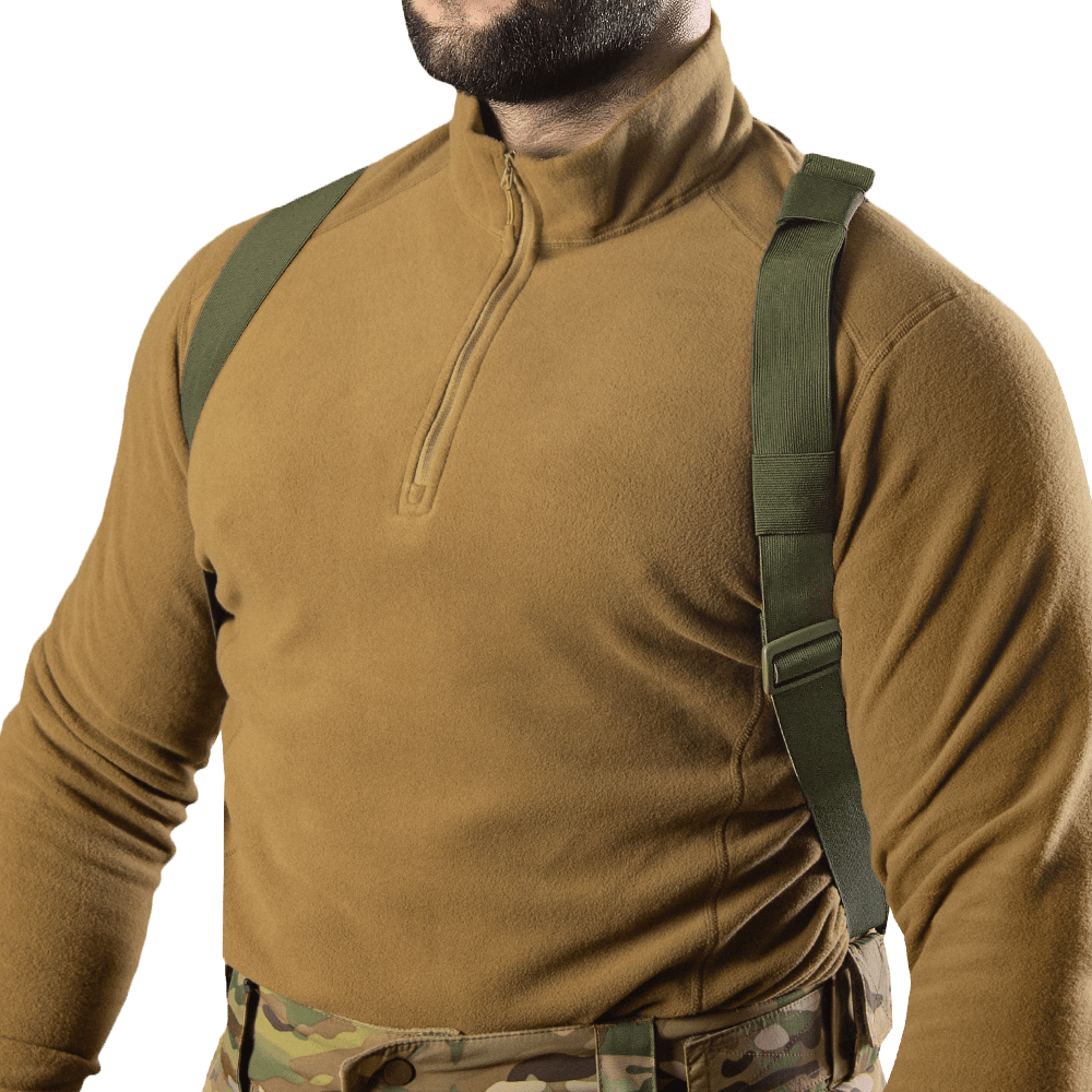 7 Level Suspenders Olive
