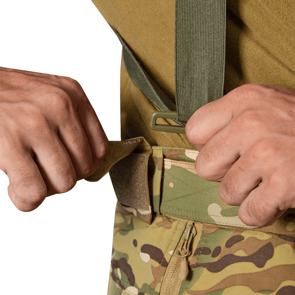7 Level Suspenders Olive