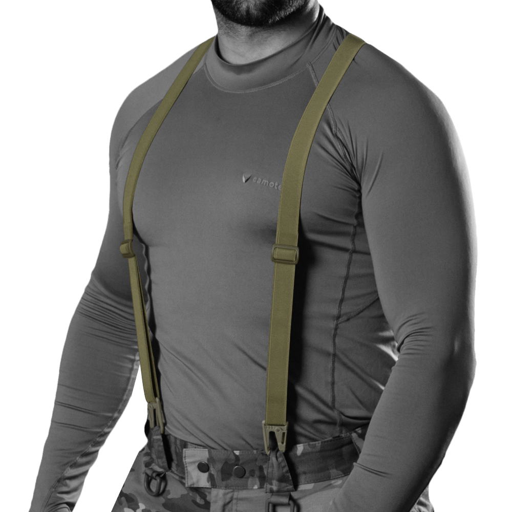 Olive Suspenders