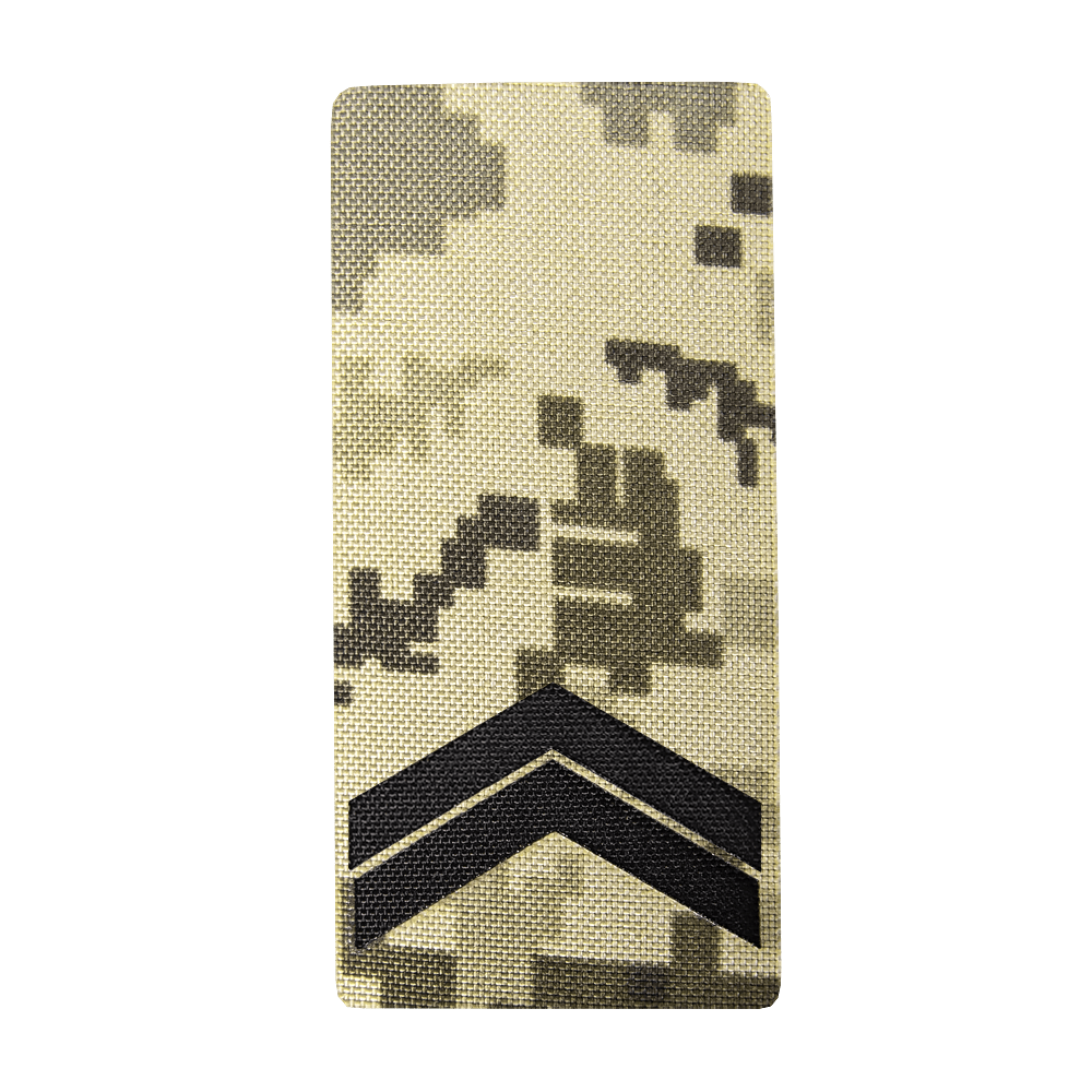 Shoulder Mark Camotec Junior Sergeant (5*10) Pixel