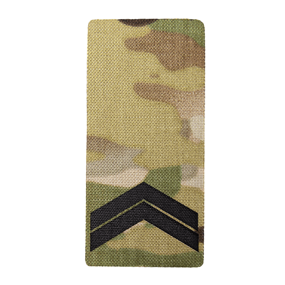 Shoulder Mark Camotec Junior Sergeant (5*10) Multicam