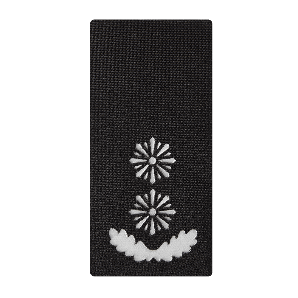 Shoulder board Camotec NPU Lieutenant Colonel (5*10) Black/Reflective