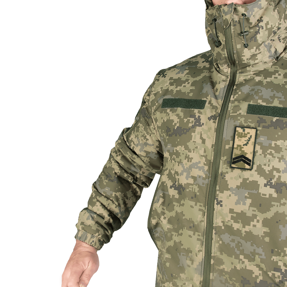 Shoulder Patch/Velcro Insignia of the Armed Forces of Ukraine Junior Sergeant Pixel